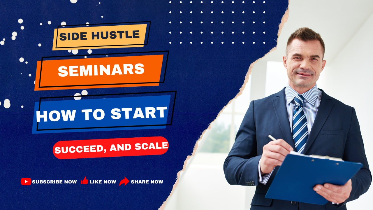 Side Hustle Seminars: How to Start, Succeed, and Scale